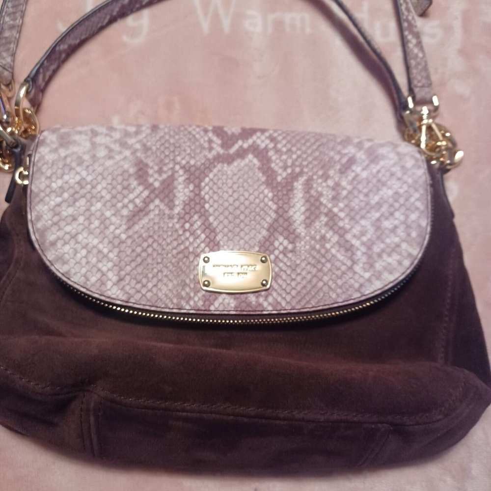 Michael Kors Small Bedford Convertible Flap Shoulder Bag